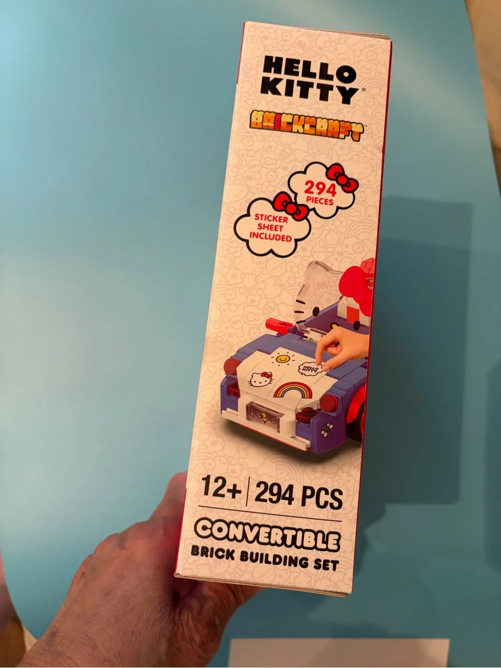 Sanrio Hello Kitty Brickcraft Convertible Car Building Block Set 294 Pcs SEALED
